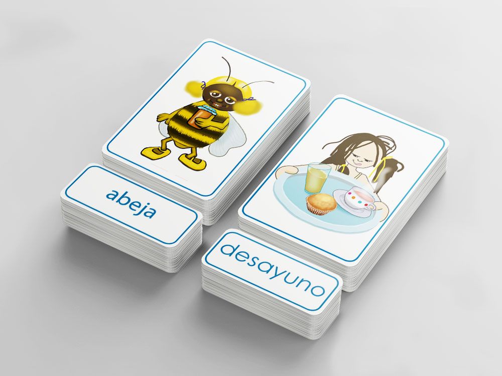 Tarjetas Leolandia j, ge-gi, ll, y